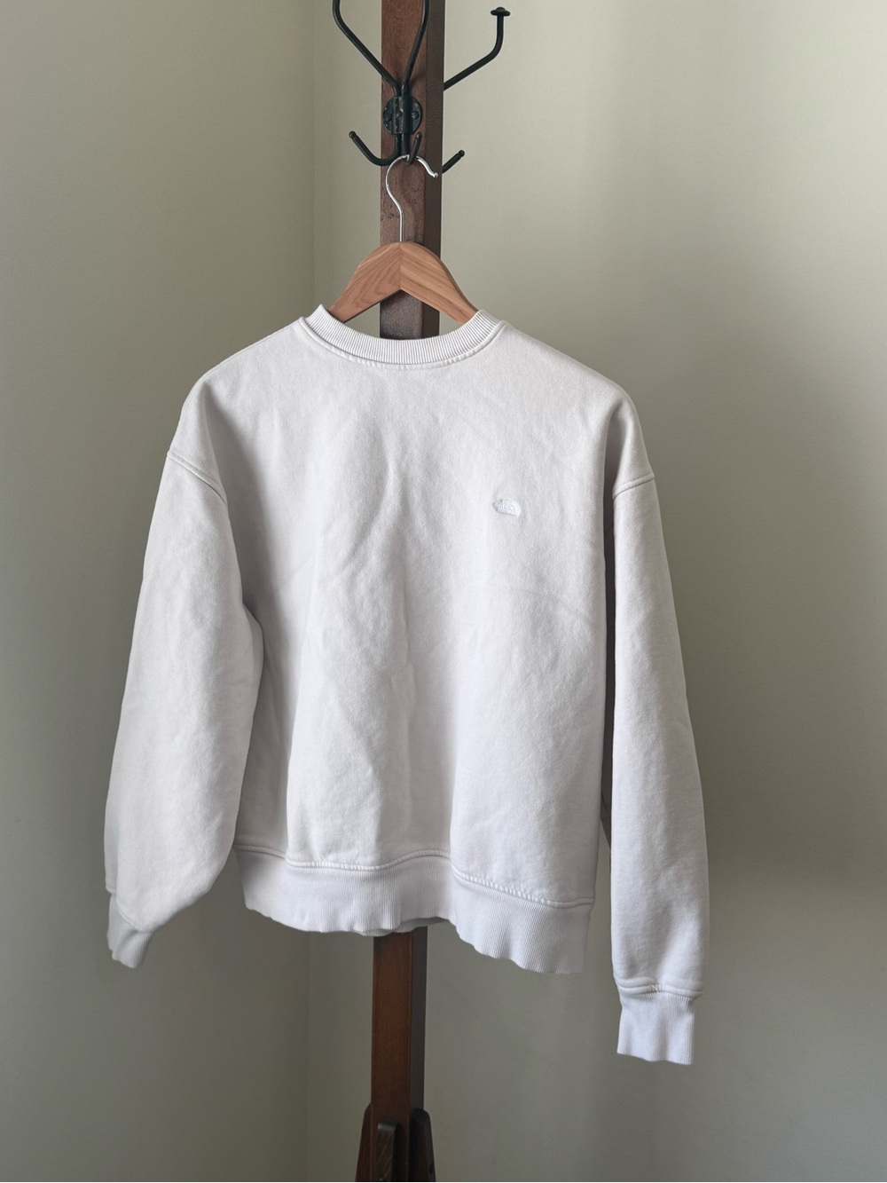 The North Face White Crewneck Sweatshirt